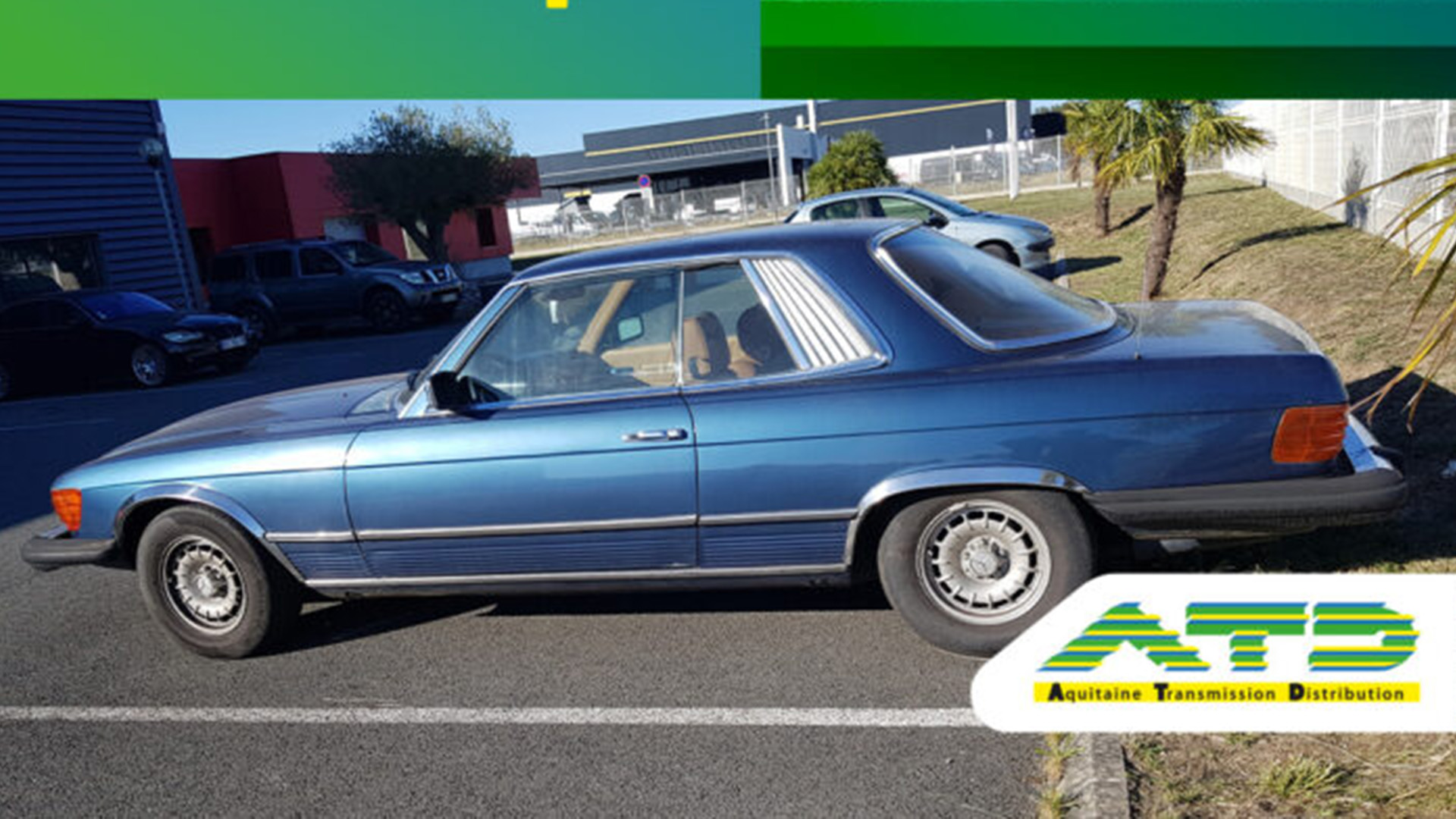 Découvrez nos références : la Mercedes 450 SLC coupé