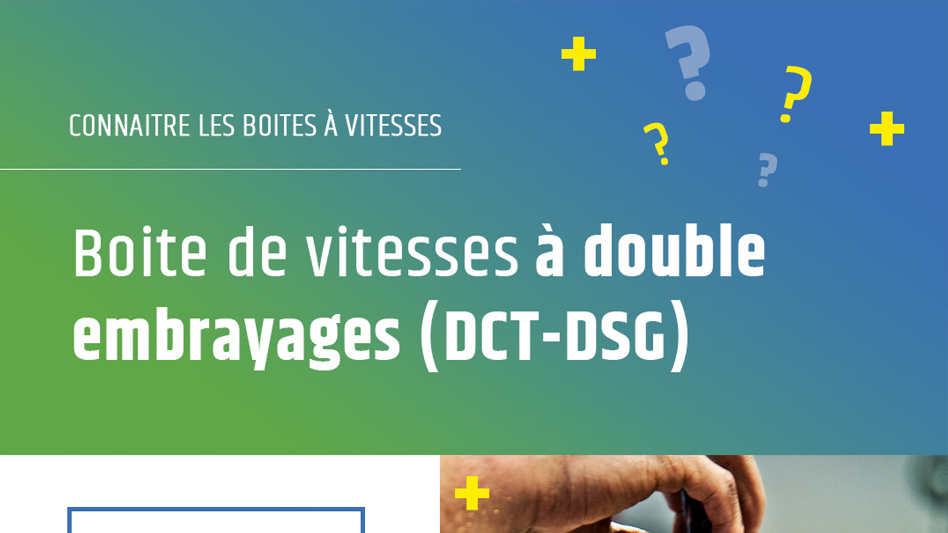 Découvrez la boîte de vitesses à double embrayage (DCT-DSG) : La révolution de la conduite moderne